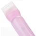 Minkissy 3pcs Root Comb Applicator Bottle Brush Root Comb Bottle for Hair Dye Coloring Scalp Treatment Essential White Purple Pink - Buy Online on GoSupps.com