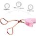 Housoutil Magnetic False Eyelash Curler Magnetic False Eyelashes Practical Eyelashories Mini Fake Eyelash Curler False Eyelash Clamp Stainless Steel Pink Miss Make up Clip - Buy Online on GoSupps.com