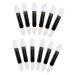 DOITOOL 100 Pcs Eye Shadow Makeup Beauty Tool Kits Foam Makeup Eyeshadow Brush Travel Kit Suite Women's Oval