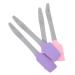 Doitool 4 pieces of wax appliangator Wachspatel applicator hair removal device Wax forbids Wachsbuilde skin care tools Household wax spatula Handwood wax function Multifunction scraper