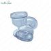 ChillEyes Transparent Eye Wash Cups - Effective Eye Cleansing - Eye Shaped Rim - 2 Pcs - Buy Online on GoSupps.com