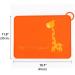 AODecor Silicone Deer Placemats for Kids | Non-Slip, BPA Free, Reusable | Perfect for Travel and Home Use - Buy Online on GoSupps.com