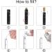 Vitog 10ml Travel Perfume Bottle Refillable - Atomizer Perfume Spray Bottle For Travel Empty Cologne Dispenser Mini Travel Bottle With Funnel Distributor For Women Men - Buy Online on GoSupps.com