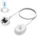 for Braun Oral-B Electric Toothbrush Replacement Charger UK Plug  for Oral-B Model 3757 Waterproof IPX7 Inductive Charging Adapter Portable Travel