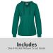 Strictly Scrubs Women's 4-Pocket Pullover Hoodie - XS-3X, 12 Colors | Medical Uniform Warm Up Scrub Jacket - 3X-Large Navy - Buy Online on GoSupps.com
