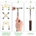 Retractable Billiard Bridge Stick with Removable Head Set & Cue Tips Cover - Pool Table Accessory for Game Competition (1 Set) - Buy Online on GoSupps.com