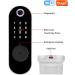 Fingerprint Lock Electronic Smart Door Locks Waterproof WiFi Card APP Unlock Access Control System Password Card Outdoor (Color : Package C 3) (Package a 1) - Buy Online on GoSupps.com