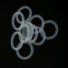 Harayaa Pack of 10 Transparent Silicone Rings for Pacifier Holders | Durable Accessories for Pacifier Chains - Ideal for Babies - Buy Online on GoSupps.com