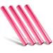 Chihutown 4 Pack Relay Baton, Aluminum Alloy Athletics Batons Track, Hollow Color Relay Running Race Outdoor Field Tools for Race Running and Outdoor Sports