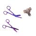Nursing Scissors Set and Pen Holder with Engraving for Nurse (Plasma Purple) Plasma Paars