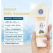 The Moms Co. Mineral Sunscreen for Women & Men with 25% Zinc Oxide | SPF 45+ PA++++ | Non-Greasy | Protection from UVA & UVB | No White Cast | Dermatologically Tested- 50 Gm - Buy Online on GoSupps.com