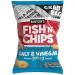 Snack Pack Bundle With Burtons Fish n Chips Salt & Vinegar Sharing Bag 250g (3 Pack) - Buy Online on GoSupps.com