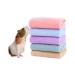 PODOO Guinea Pig Blankets, Soft Rabbit Fleece Cage Liners, Small Animal Bedding Sleeping Mats Bathe Towels for Dog Puppy Cat 5pcs-11.8"x 11.8"