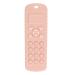 Teething Sensory Toy Teething Toy Soft Lovely Remote Control Shaped Portable for Infant for Home (Peach Pink)