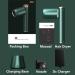 Cordless Hair Dryer Rechargeable Hair Dryer Standalone Portable Hair Dryer Hot and Cold Wind Cordless Hair Dryer Gift for Women - Buy Online on GoSupps.com