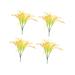 Zerodeko 4pcs 7 Simulated Rice Wheat Ear Flower House Decorations for Plants Realistic Wheat Ear Faux Plants Fake Wheat Ear Faux Greenery Artificial Ears of Wheat Paddy Plastic