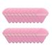 SBTRKT 10/20Pcs Triangle Velvet Powder Puff Pizza Flours Mini Face Makeup Sponge Cosmetics Washable Lightweight Makeup Tool (Color : 20pcs pink)