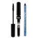 BLACK AMPLIFIED EYELASH VOLUME MASCARA KIT + OCEAN BLUE WATERPROOF PENCIL