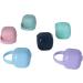 6 Pack Pacifier Cover - Food Grade PP Holder in 6 Colors for Baby Pacifiers & Snacks | International Shipping - Buy Online on GoSupps.com