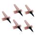 Healvian 5pcs Eyeliner Pen Black Makeup Skinned Womens Eyeliner Pen Liquid Liner