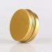 Zeoabsy 10-Pack 30ml Gold Aluminum Jars for Cosmetics Candles Ointments | Screw Lid Doses with Spatulas & Labels - Buy Online on GoSupps.com