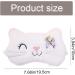 Cat Shape Eye Mask for Kids & Adults - Sleep Mask for Home, School, Travel - Buy Online on GoSupps.com