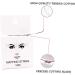 KOSDFOGE 32.8ft Pre-Inked Mapping String Pre-Inked Eyebrow Mapping String Microblading Eyebrow Marker Thread Line Tool for Brow Artists and Beginners(Pre-ink line) - Buy Online on GoSupps.com