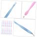 FRCOLOR 2pcs Manicure Tools Nail Tools Nail Cuticle Pusher Cleaning Stick Dual Purpose Push Hands - Buy Online on GoSupps.com
