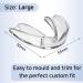 Runesol Large Gum Shield for Teeth Grinding - 12 Pack | Bruxism Mouthguard for Adults | Stop Grinding Teeth | Dental Protector Class 1 Medical Device | UKCA CE Certified - Buy Online on GoSupps.com