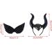 hgnxa Kids Black Devil Wing Ox Horn Headband Halloween Evil Queen osplay Props Hairband - Buy Online on GoSupps.com