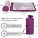 Buy Acupressure Set & Pillows - Soothing Relaxation & Pain Relief for Back Neck & Stress Perfect for Home Office & Travel - Purple & White - Buy Online on GoSupps.com