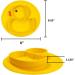 Wrapables Silicone Duck Baby Placemat with Suction Food Plate - Buy Online on GoSupps.com