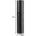 AsaNana Perfume Atomiser Refillable & Travel Size Perfume Bottle Leaking Proof Bottom Pump without Funnel Luxurious Small women and men 5ml (Cla.-Mat Black) - Buy Online on GoSupps.com