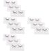 minkissy 12 Pairs Sequin False Eyelashes Natural False Lashes Color Lashes Colored Lashes Pride Outfit Lashes with Color Pride Makeup Colored Eyelashes Miss Cosplay Cosmetic Imitation - Buy Online on GoSupps.com