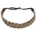 Tess Hair Tie - Adjustable Hair Part Dutt Band for Women | 2.5cm Wide Brown/Medium Blonde | Perfect for Braids & Extensions - Buy Online on GoSupps.com