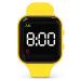 15 Alarm Vibrating Reminder Watch for Waterproof Medical Vibration Reminder Watches (Yellow) Yellow Square