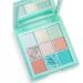 Mysense 9 Colors Eyeshadow Palette Glitter and Matte Eye Shadows Light Green Teal Blue Copper Professional Vegan Natural Nude Eyeshadow Shades Mint Green & Maroon