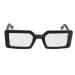 PopetPop Transparent glasses for puppies outfits dog sunglasses plastic portable puppy glasses cat dog puppies funny glasses eye clothes cosplay photos props accessories black