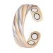 Yinox 2.3-in-in-inch therapy copper ring for men and women 4 strong magnets effectively relieve arthritis and migraines freely adjustable magnetic jewelry
