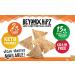 BeyondChipz Low Carb Keto Tortilla Chips - Salty Good, Gluten Free, 5.3oz (Pack of 4) - Buy Online on GoSupps.com
