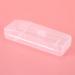 Liovitor 2 Pcs Double Storage Box for Men - Shaver Case & Accessories Transparent Plastic Holder - Ideal for Travel & Organization - Buy Online on GoSupps.com