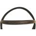 Henri de Rivel Havana Cob Bridle with Padded Fancy Raised Design and Laced Reins - Buy Online on GoSupps.com