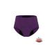 Leovqn Period Pants for Women Lace Trim Menstrual Underwear Heavy Flow Period Knickers Leakproof Postpartum Briefs XXL Purple