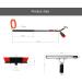 Window Cleaning Brush Water Fed Pole Kit 3.6-11M Length Window Cleaning Poles Aluminum Outdoor Window Cleaner Extendable Telescopic Pole Water Fed Brush Spray Washer For Window Glass/Solar P One Color 7.2m/24FT - Buy Online on GoSupps.com