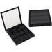 Healeved 2 Pcs 12 Empty Eyeshadow Dish Blush Palette Eyeshadow Palette Travel Eyeshadow Empty Eye Shadow Case 1 count (Pack of 1) Blackx2pcs - Buy Online on GoSupps.com