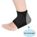 Buy Heels Socks & Heel Spur Bandage for Plantar Fasciitis Relief | Comfort Gel Compression Socks for Men & Women - Black - Buy Online on GoSupps.com