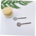 Mikinona Spatule Cosm tique M tallique De Applicateur Pr cis Pour Cr mes Et Masques Outil De Beaut Pratique Et Ergonomique Pour Soins Peau Et Maquillage 7.00X2.10X1.00CM argent - Buy Online on GoSupps.com