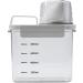 Feegow 1Pc Transparent White Laundry Detergent Dispenser Airtight Detergent Dispenser Multi-Purpose Washing Powder Dispenser Washing(1100ML) - Buy Online on GoSupps.com