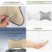 XSQD 2pcs Car Headrest Memory Foam Neck Support Pillows - Comfortable Soft Cushions for Universal Car Seats (Black) - Buy Online on GoSupps.com