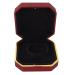 LED Bracelet Box Jewelry Display Case Portable for Proposal for Engagement for Wedding(red)